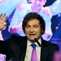 A primeira declaração de Milei após a vitória do seu partido nas legislativas argentinas