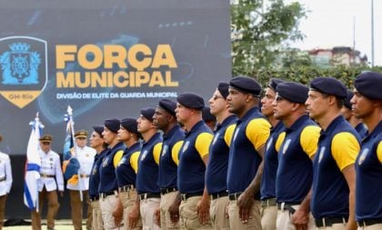 Guardas municipais iniciam treinamento para uso de armas de fogo no Rio de Janeiro