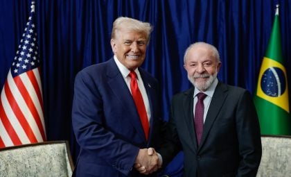 Lula diz que reunião com Trump foi ótima; governos negociarão tarifaço e sanções