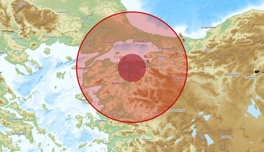 Terremoto de magnitude 6,1 atinge a Turquia