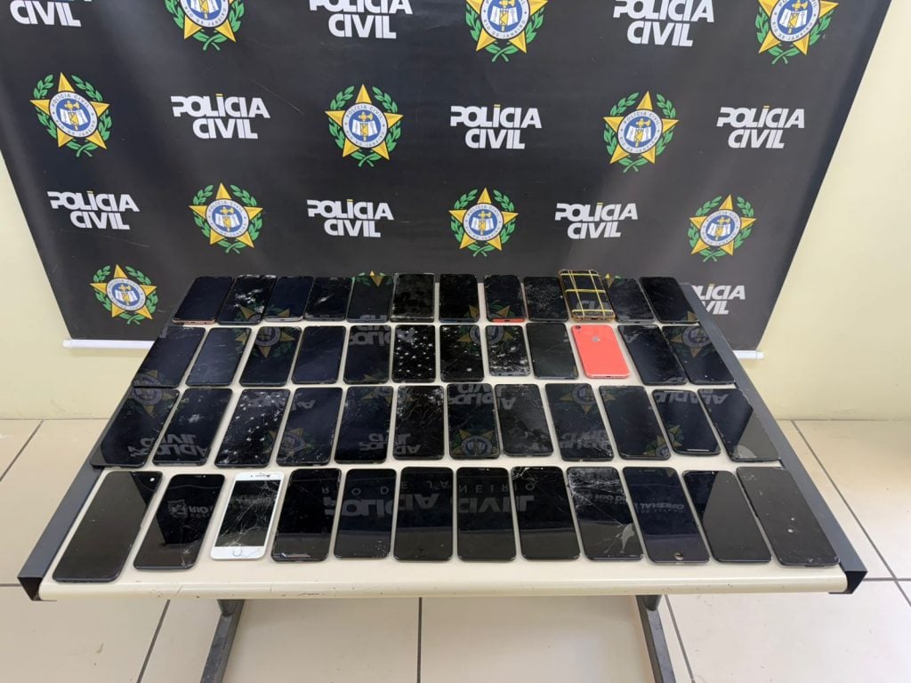 Ação contra roubo de celulares no Rio prende quase 700 pessoas