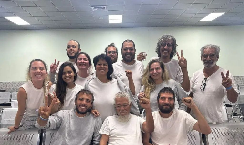 Itamaraty confirma libertação de brasileiros que estavam na flotilha para Gaza