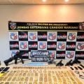 Policiais do Amazonas são presos com 72 quilos de ouro, avaliados em R$ 45 milhões