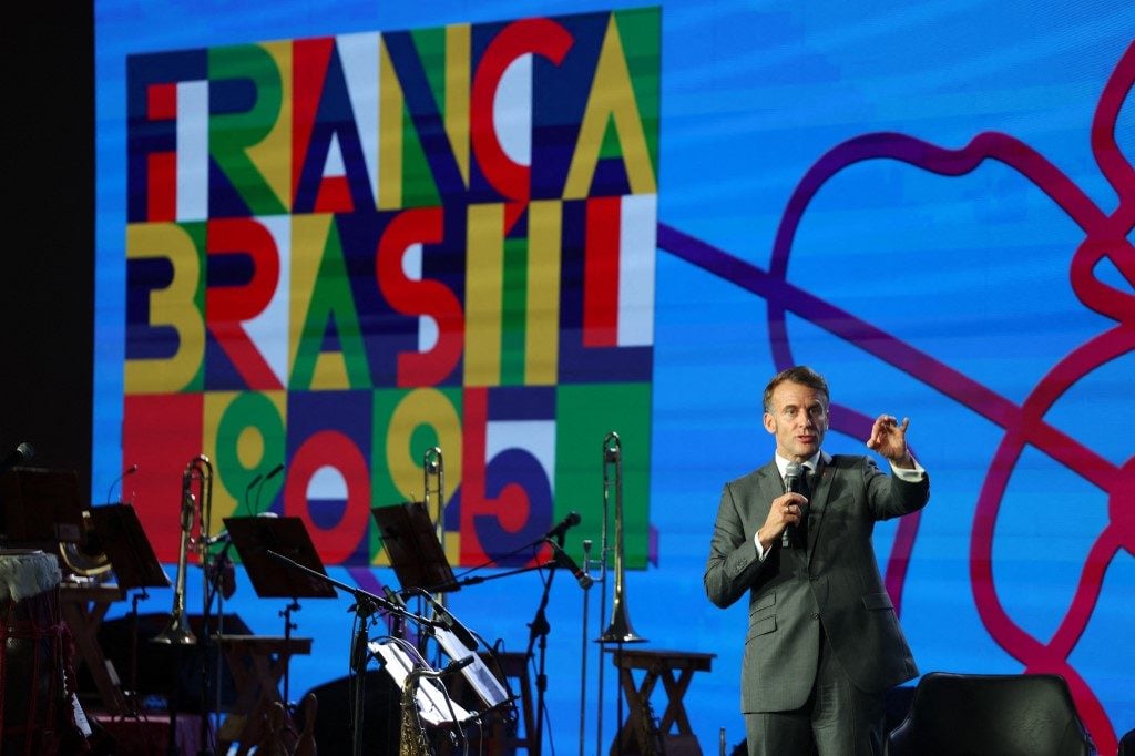 Na Bahia, Macron diz ter grande expectativa com ‘triângulo’ Brasil-França-África