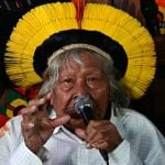 Ao encerrar Cúpula dos Povos, Cacique Raoni pede que luta continue