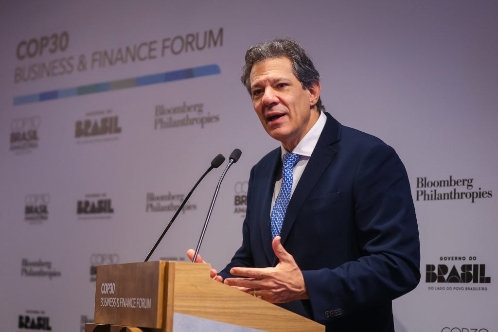 Fundo das florestas pode arrecadar US$ 10 bilhões no primeiro ano, diz Haddad