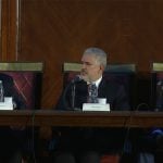 Réu do 8 de Janeiro que interrompeu evento de Gilmar tentou afastar Moraes de julgamento