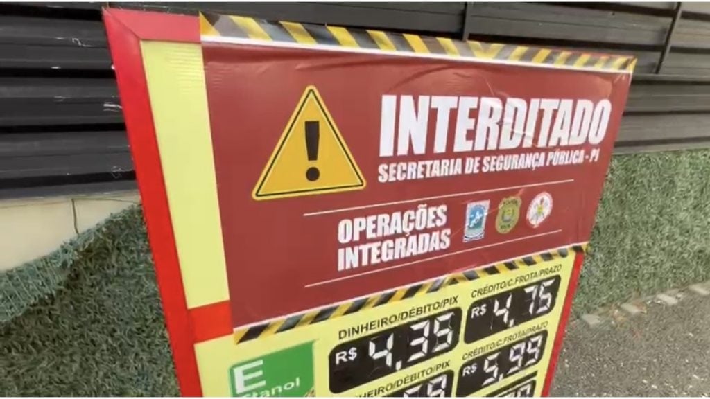 Operação contra o PCC: Polícia interdita 49 postos de combustíveis no Piauí, Maranhão e Tocantins