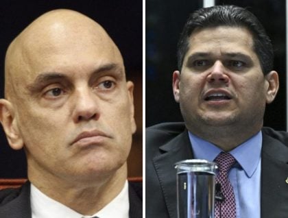 Moraes se reúne com Alcolumbre para discutir ações de combate ao crime organizado