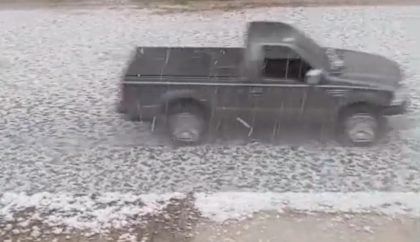 Queda de granizo atinge mais de 34 mil pessoas em Erechim