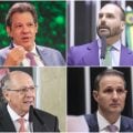 Haddad e Eduardo ou Alckmin e Derrite: pesquisa testa a preferência dos paulistas para o Senado em 2026