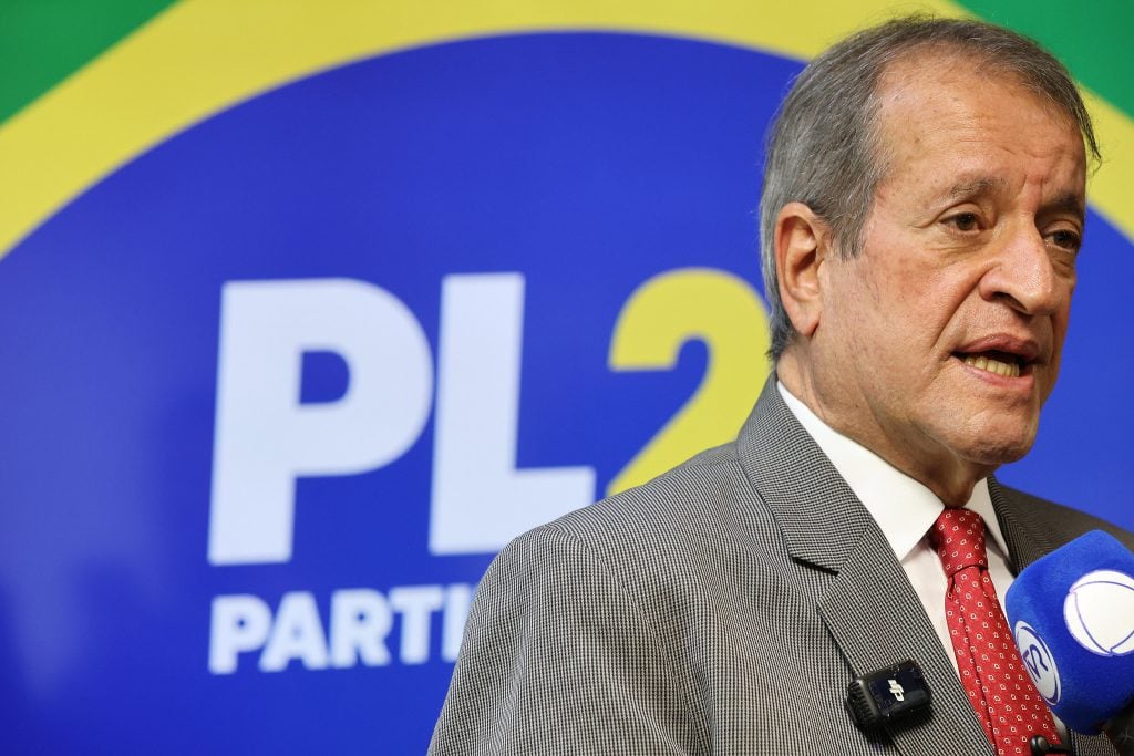 ‘Bolsonaro falou, está falado’, diz Valdemar sobre a escolha de Flávio para 2026