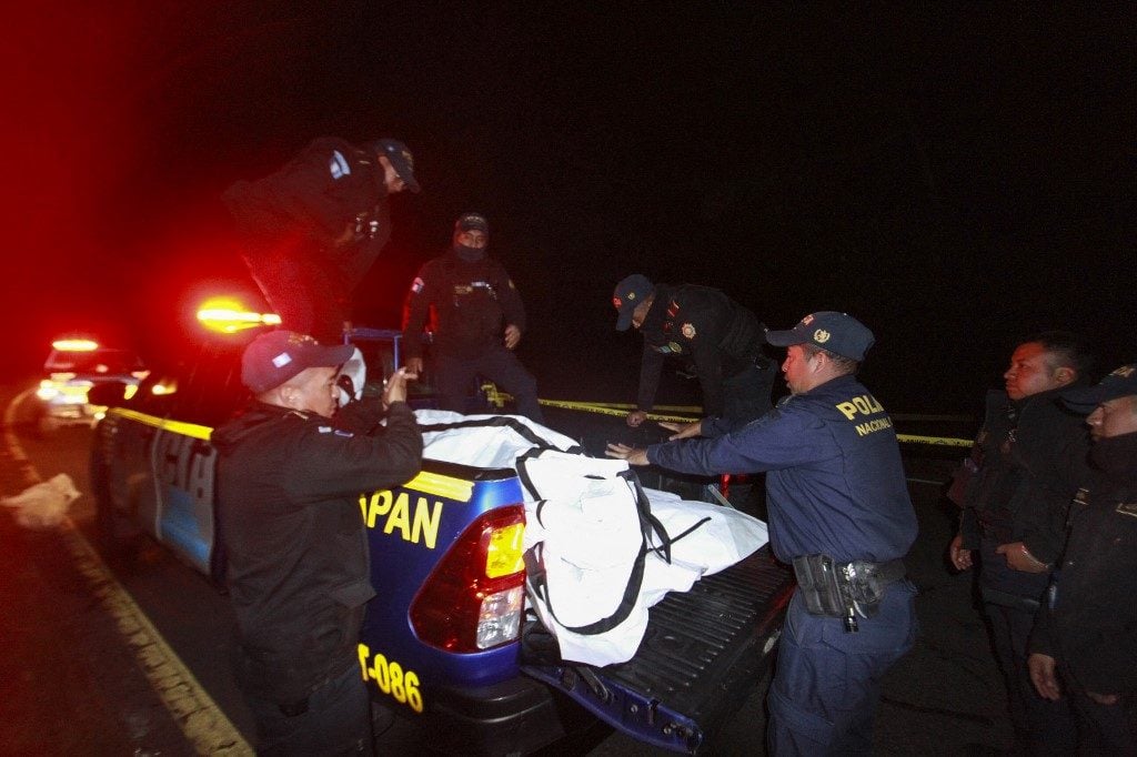 Acidente de ônibus deixa 15 mortos na Guatemala