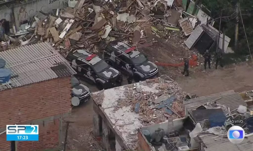 Operação da PM na Favela do Moinho, no centro de São Paulo, deixa uma pessoa morta