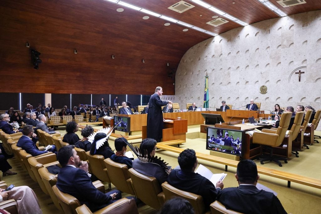STF forma maioria para derrubar tese do marco temporal
