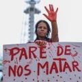 As imagens dos atos contra o feminicídio e a violência de gênero no Brasil