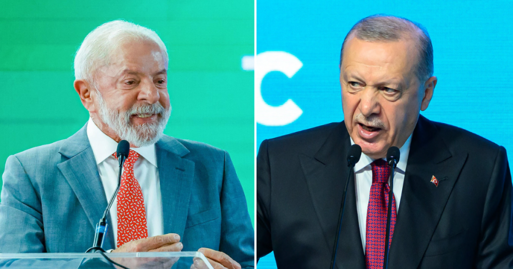 Lula conversa por telefone com presidente da Turquia sobre Gaza e agenda bilateral