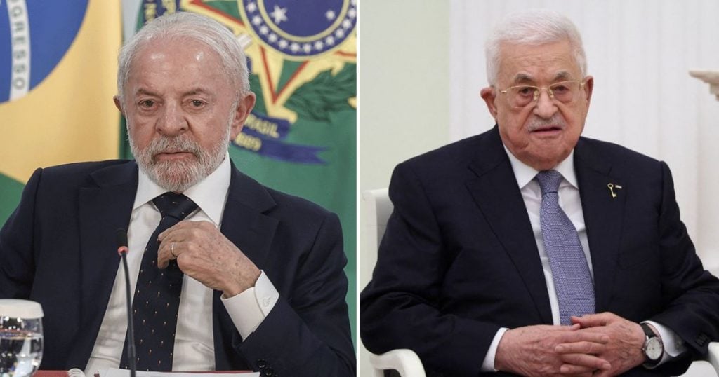 Após lançamento do ‘Conselho de Paz’ de Trump, Lula conversa com presidente da Autoridade Palestina