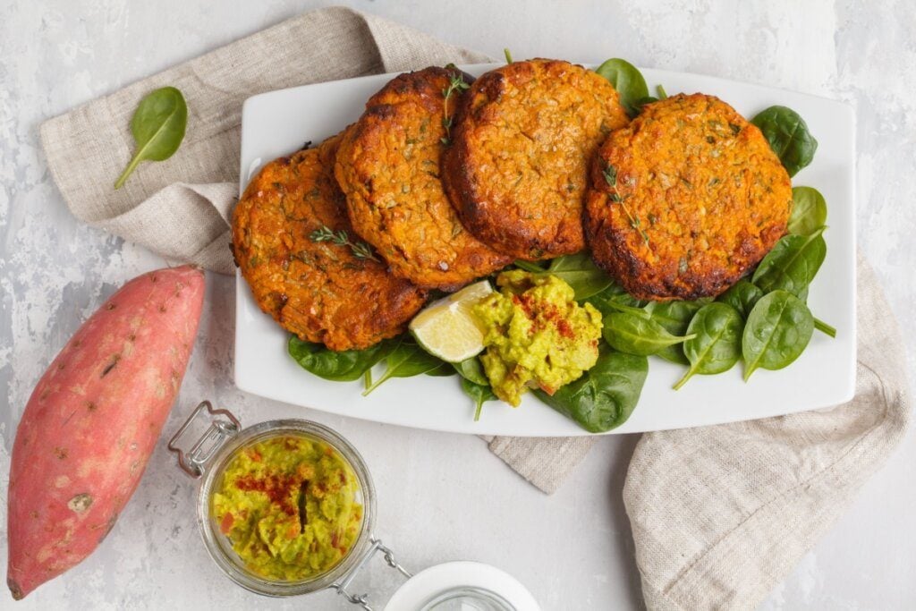 6 receitas proteicas com batata-doce