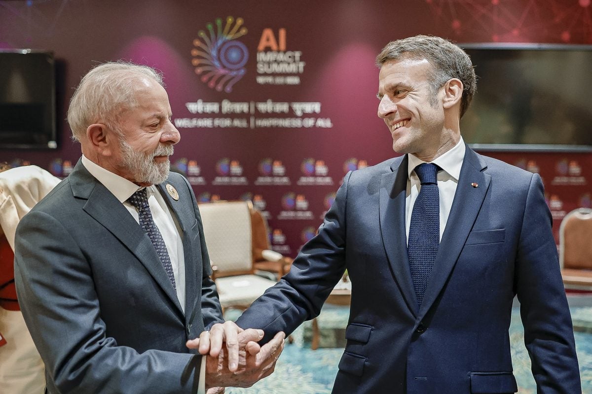 Lula e Macron se reúnem para discutir o combate ao narcotráfico e ao garimpo ilegal