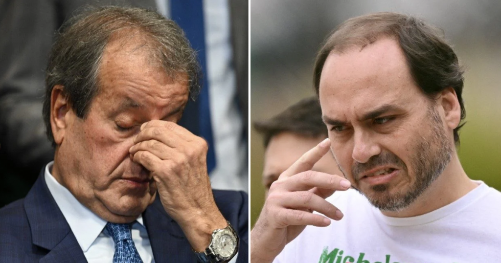 A nova troca de farpas entra Carlos Bolsonaro e Valdemar Costa Neto