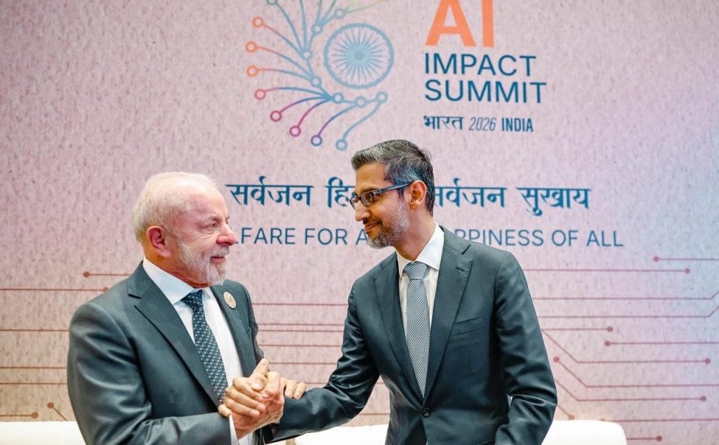 Lula se reúne com CEO do Google para discutir investimentos e regulação da inteligência artificial