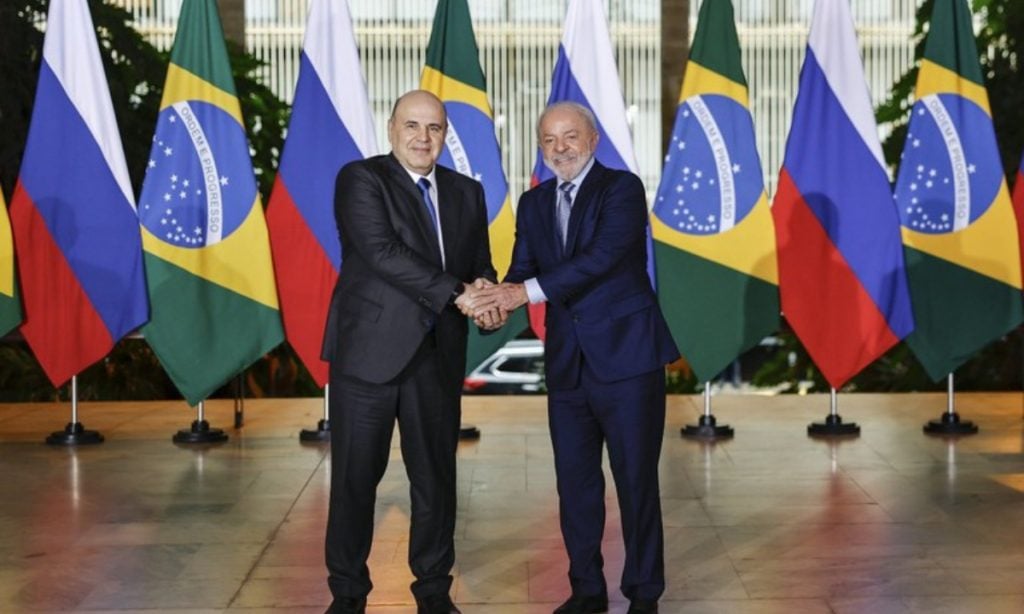 Os temas do encontro de Lula com o primeiro ministro da Rússia em Brasília