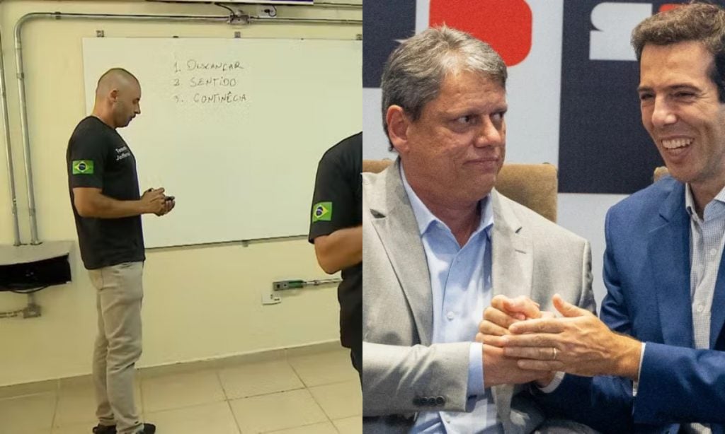 ‘Descançar’ e ‘continêcia’: Tarcísio minimiza erros de português cometidos por PMs em escolas militarizadas