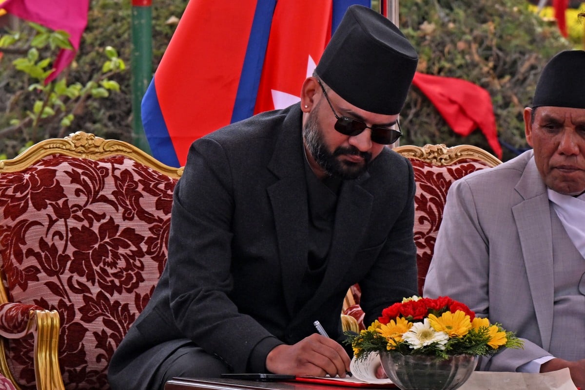 Rapper Balendra Shah toma posse como primeiro-ministro do Nepal