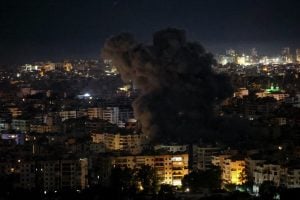 O pânico nos subúrbios de Beirute após Israel pedir evacuação