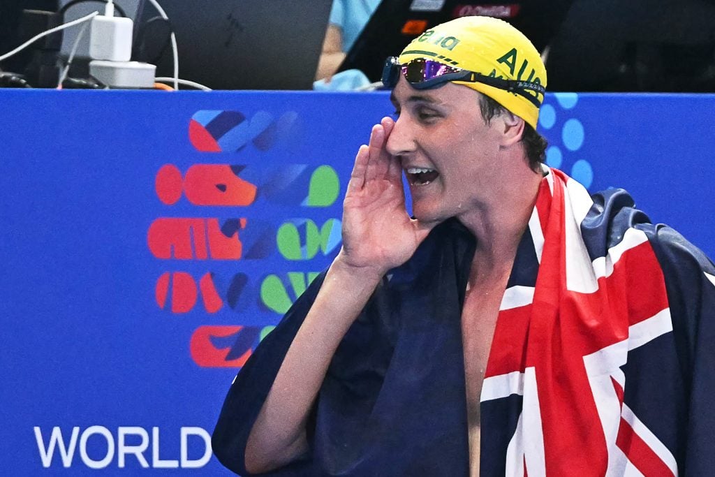 Nadador australiano McEvoy bate o recorde mundial nos 50m livre, que pertencia a César Cielo