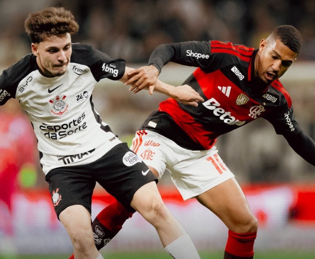Corinthians e Flamengo empatam em São Paulo