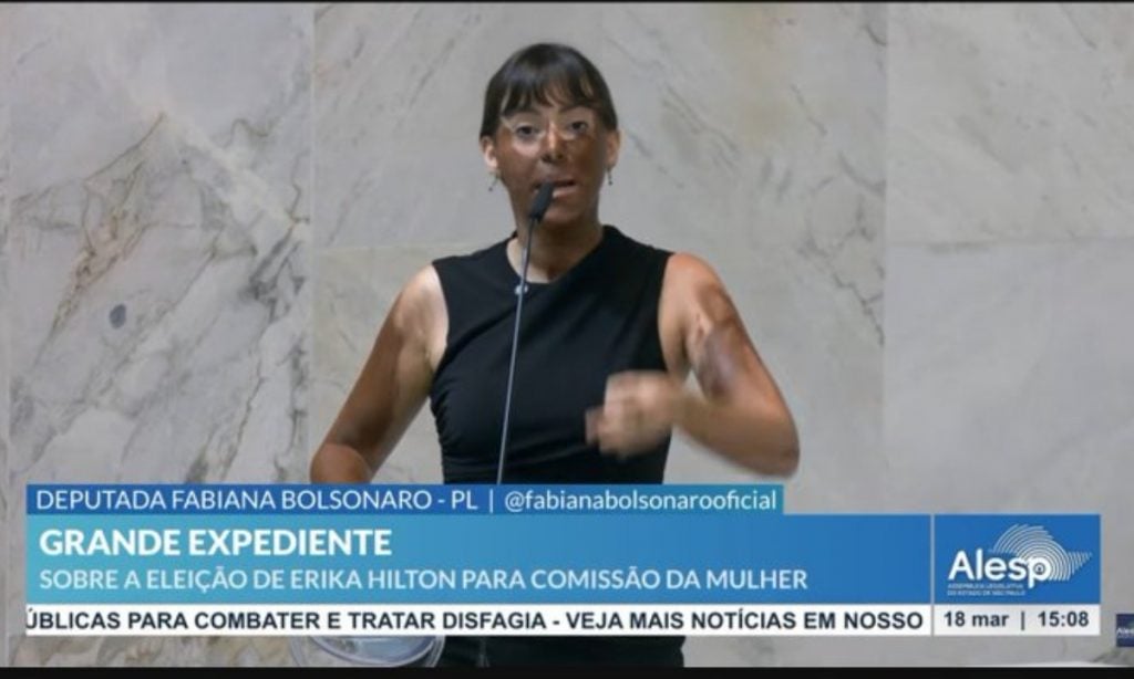 Deputada bolsonarista da Alesp usa ‘blackface’ em ataque a Erika Hilton