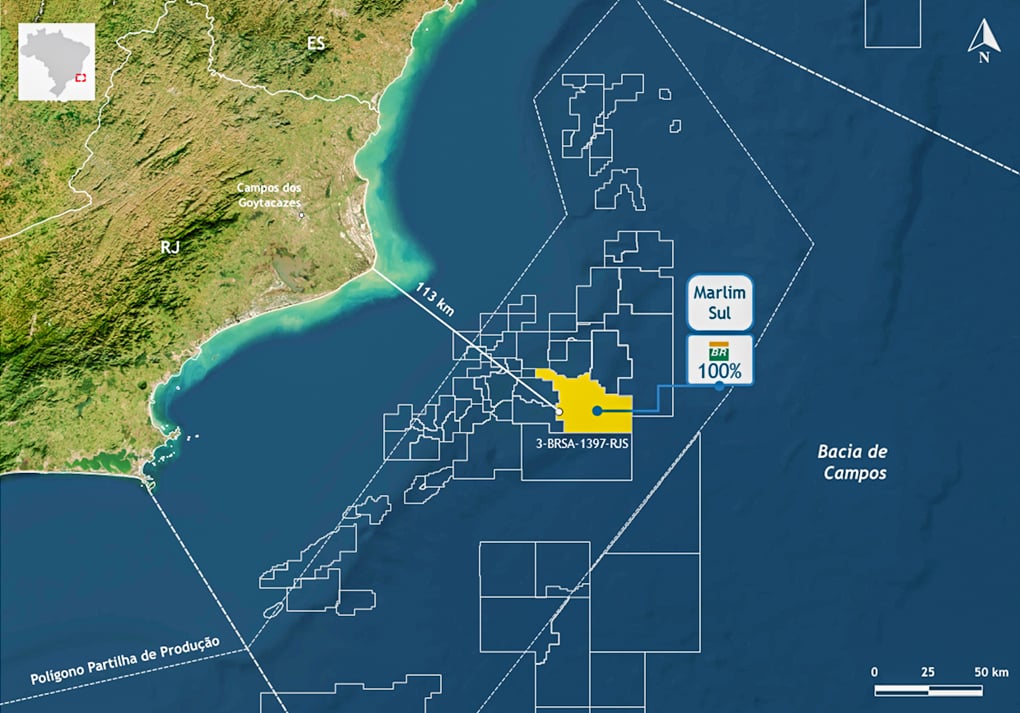 Petrobras descobre petróleo em Marlim Sul, no pré-sal de Campos