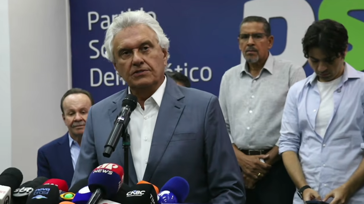 Caiado diz que anistiará Bolsonaro e outros golpistas se ganhar a eleição