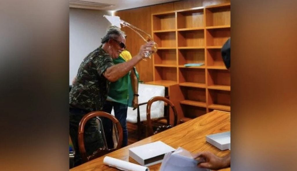 A condenação do bolsonarista que depredou o gabinete de Janja no 8 de Janeiro