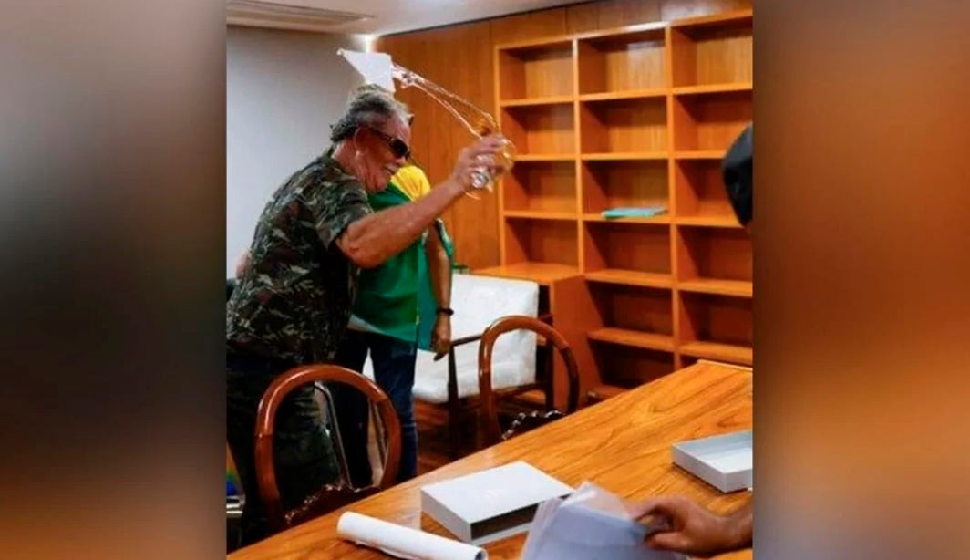 A condenação do bolsonarista que depredou o gabinete de Janja no 8 de Janeiro
