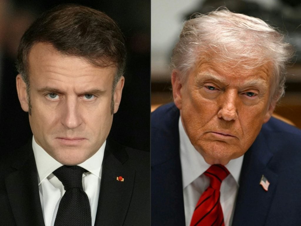 Macron rebate Trump e diz que ataque a Brigitte ‘não é elegante’