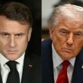 Macron rebate Trump e diz que ataque a Brigitte ‘não é elegante’