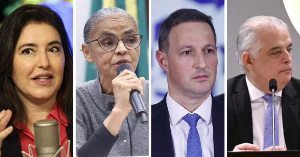 Pesquisa mostra Tebet, Marina e França entre os mais cotados ao Senado em SP