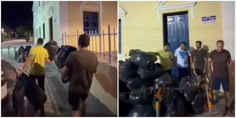 Prefeitura de Fortaleza autua André Fernandes por despejar lixo em frente ao Paço Municipal