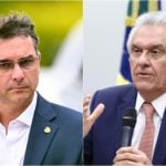 Sem propostas por ora, Flávio Bolsonaro e Ronaldo Caiado se apoiam em anistia aos golpistas