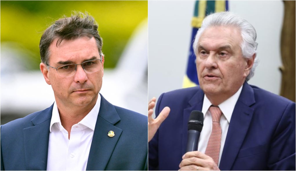 Sem propostas por ora, Flávio Bolsonaro e Ronaldo Caiado se apoiam em anistia aos golpistas