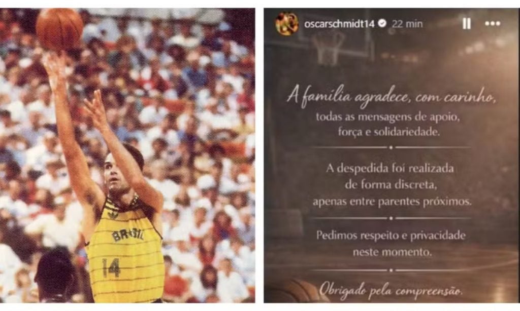 Família se despede de Oscar em cerimônia reservada de cremação