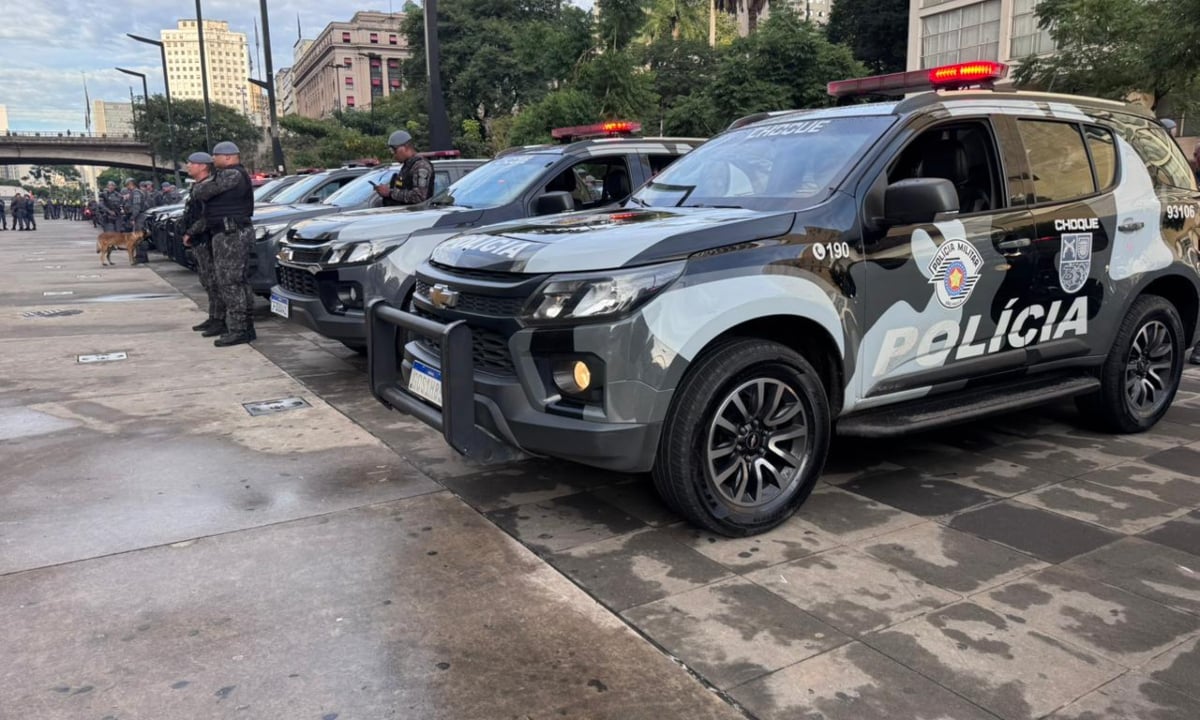 PM faz operação contra ‘gangues do quebra vidro’ em São Paulo