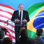 Discutimos combate ao crime, não a designação de facções como terroristas, diz Lula sobre Trump