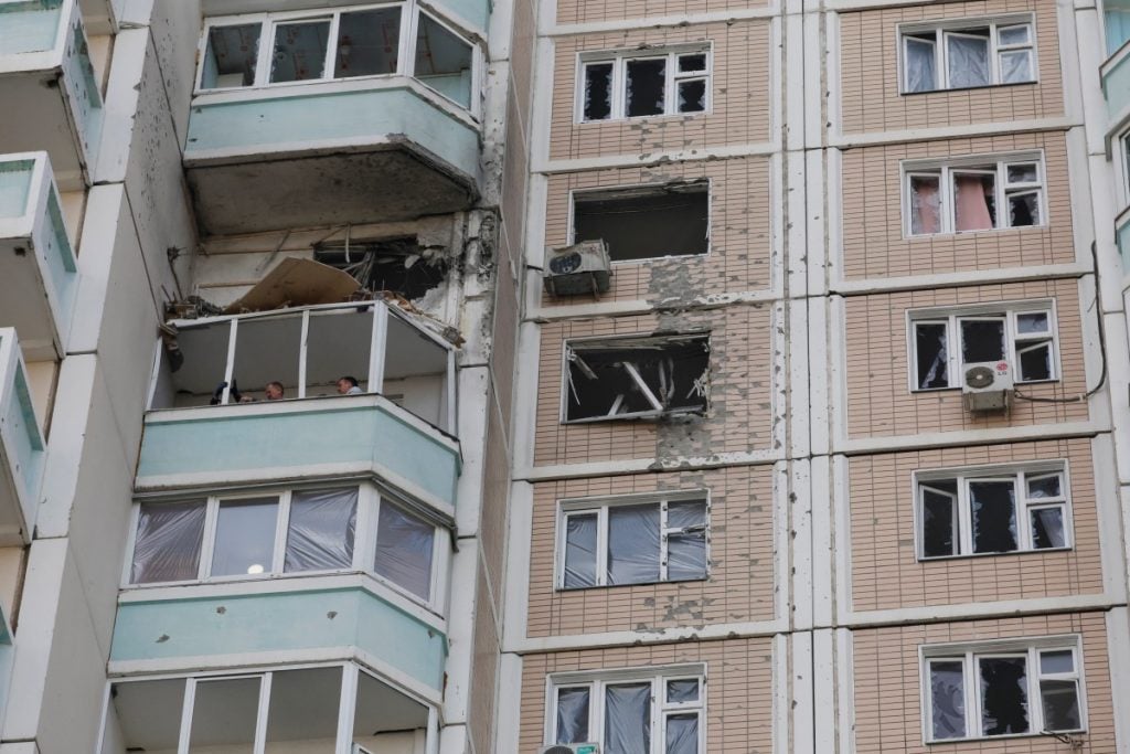 Rússia anuncia ter sido alvo de um ataque massivo de cerca de 600 drones ucranianos