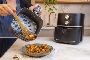 Como montar almoço fitness de Dia das Mães usando air fryer?