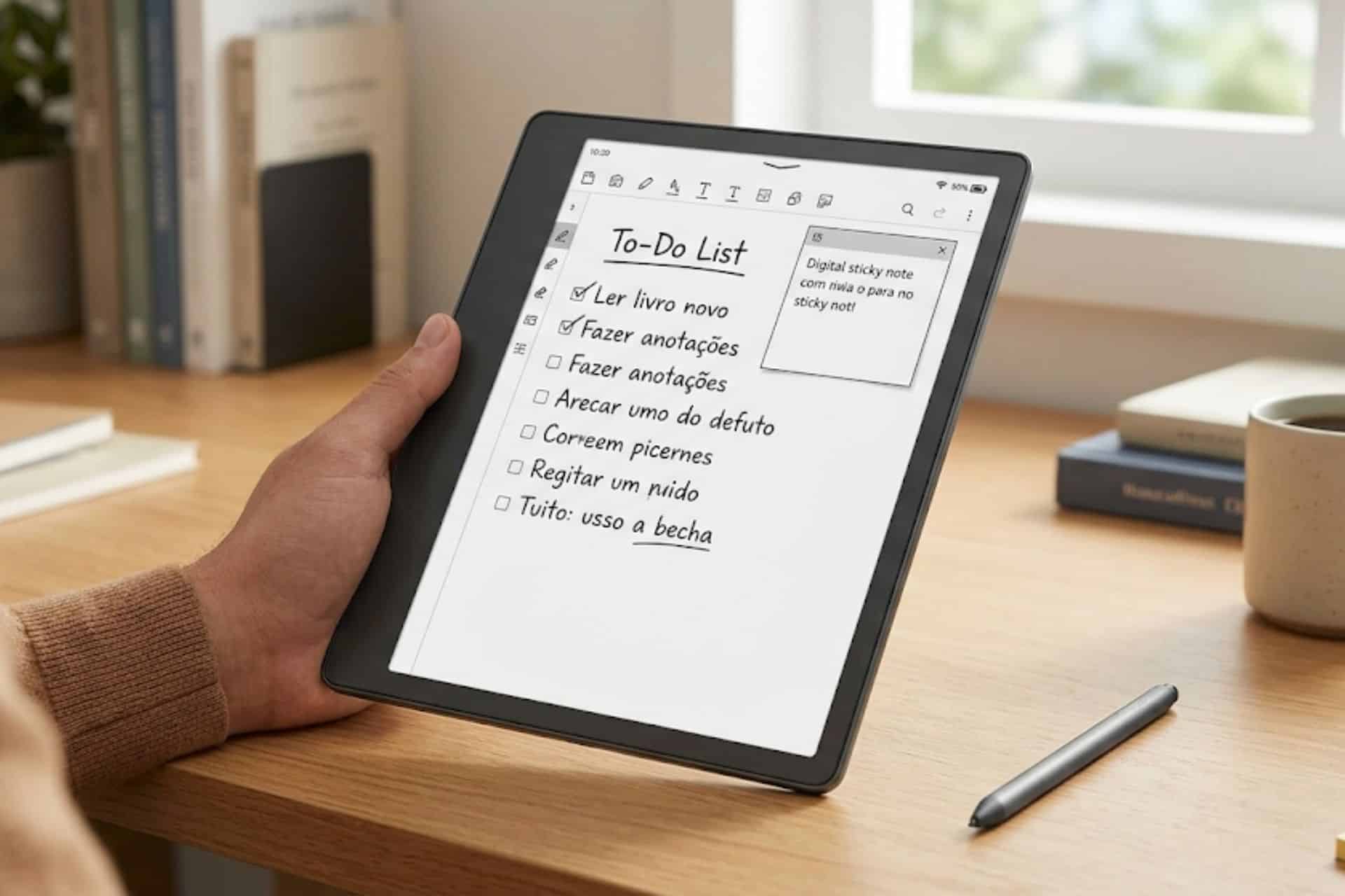 Kindle Scribe chega ao Brasil: vale trocar o caderno pelo e-reader com caneta?