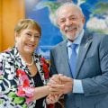 Lula recebe Michelle Bachelet e reafirma apoio à sua candidatura para chefia da ONU